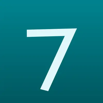 7 цветов, частный детский сад-школа, лого-визитка