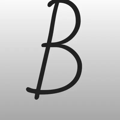 B-GYM, авторский фитнес-клуб, лого-визитка