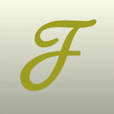 Flore, сеть магазинов цветов, лого-визитка