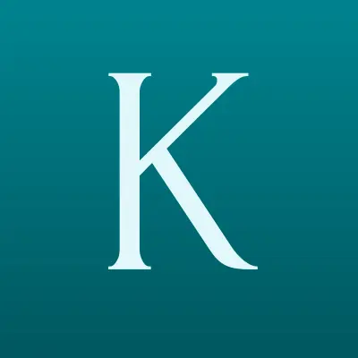 Киоск по продаже канцелярских товаров, лого-визитка