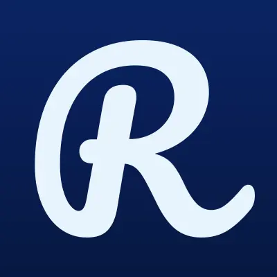 Running river, сеть магазинов спортивной одежды, лого-визитка