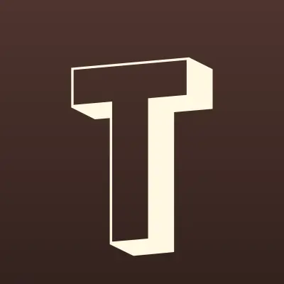 ТехСтоп, сеть магазинов автозапчастей, лого-визитка