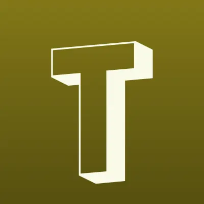 The ТЕАТР, профессиональный частный театр, лого-визитка